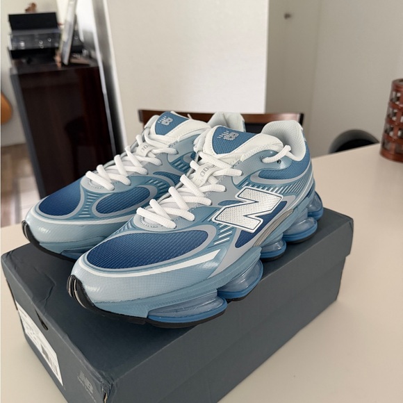 New Balance Absorb 2000 Baby Blue/ Grey Athletic Shoes - Picture 4 of 8